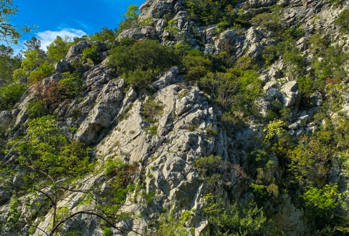 Tisne Stine, Cetina Canyon